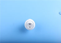 Mały wyłącznik okrągły chwilowy z wyłącznikiem obrotowym, biały mikroprzełącznik