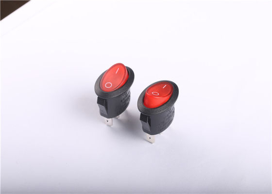 3-kierunkowy przycisk 3P Czerwony przycisk T85 Owalny przełącznik Rocker z różnymi dźwigniami i zaciskami